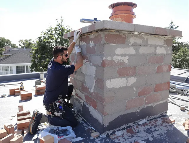 Advanced chimney repair process by Foxborough Chimney Sweep in Foxborough, MA