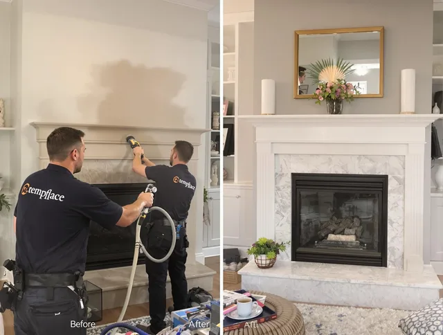 Professional soot removal by Foxborough Chimney Sweep team in Foxborough, MA